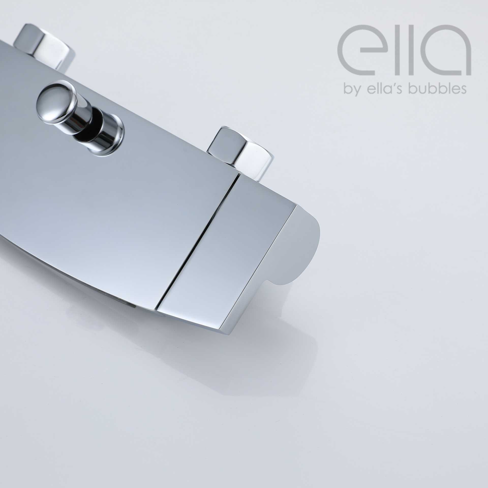 Grifo de Bañera en Cascada de Montaje en Pared con Deslizador de 24" y Ducha Manual - DT9A5938 | Grifo de Bañera en Cascada de Montaje en Pared con Deslizador de 24" y Ducha Manual - DT9A5938 |