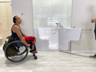 Bañera para discapacitados