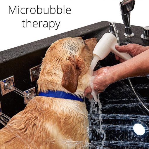 Bañera de hidromasaje para mascotas con microburbujas