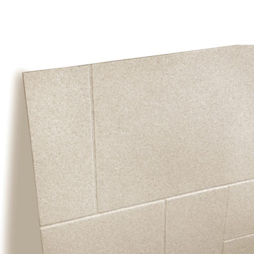 Panel de ducha de mármol cultivado de 36″x60″ - 60% de descuento