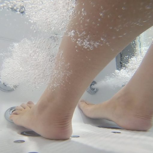 Bañera con puerta Ultimate Aire+hidro+masaje de pies independiente - 30″an x 60″l (76cm x 152cm)