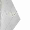 Panel de ducha de mármol cultivado de 36″x60″ - 60% de descuento
