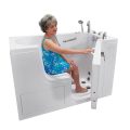 Transfer60 Bañera acrílica con puerta hacia afuera accesible en silla de ruedas - 30″A X 60″L (76cm X 152cm)