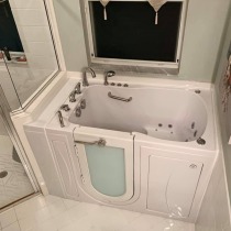 ¿Cuánto cuesta instalar una bañera sin puerta?
