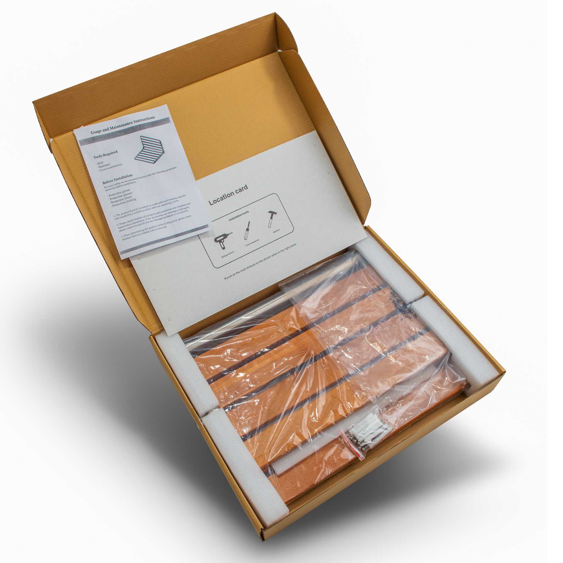 Bañeras de acrílico inclinables - Folding shower seat |