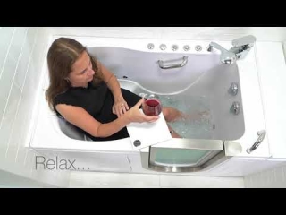 Now you can have the option of an independent foot massage for your Ella’s Bubbles walk-in tub!